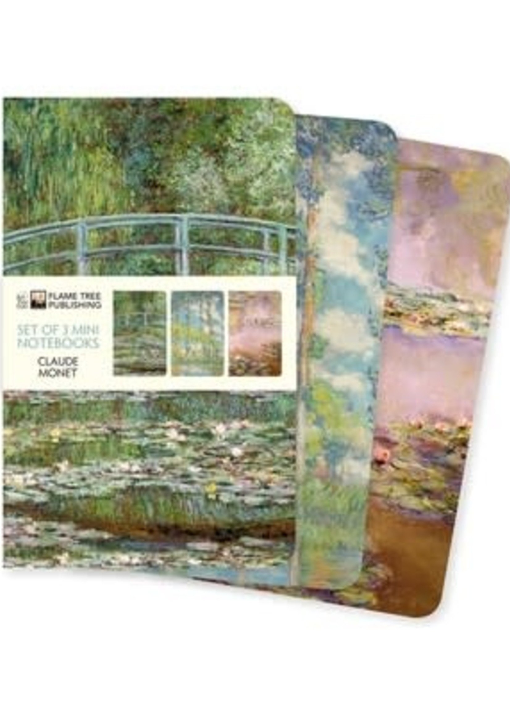Claude Monet Mini Notebook Collection by Flame Tree Studio