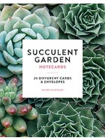 Succulent Garden Notecards: 20 Different Cards & Envelopes by Edyta Szyszlo