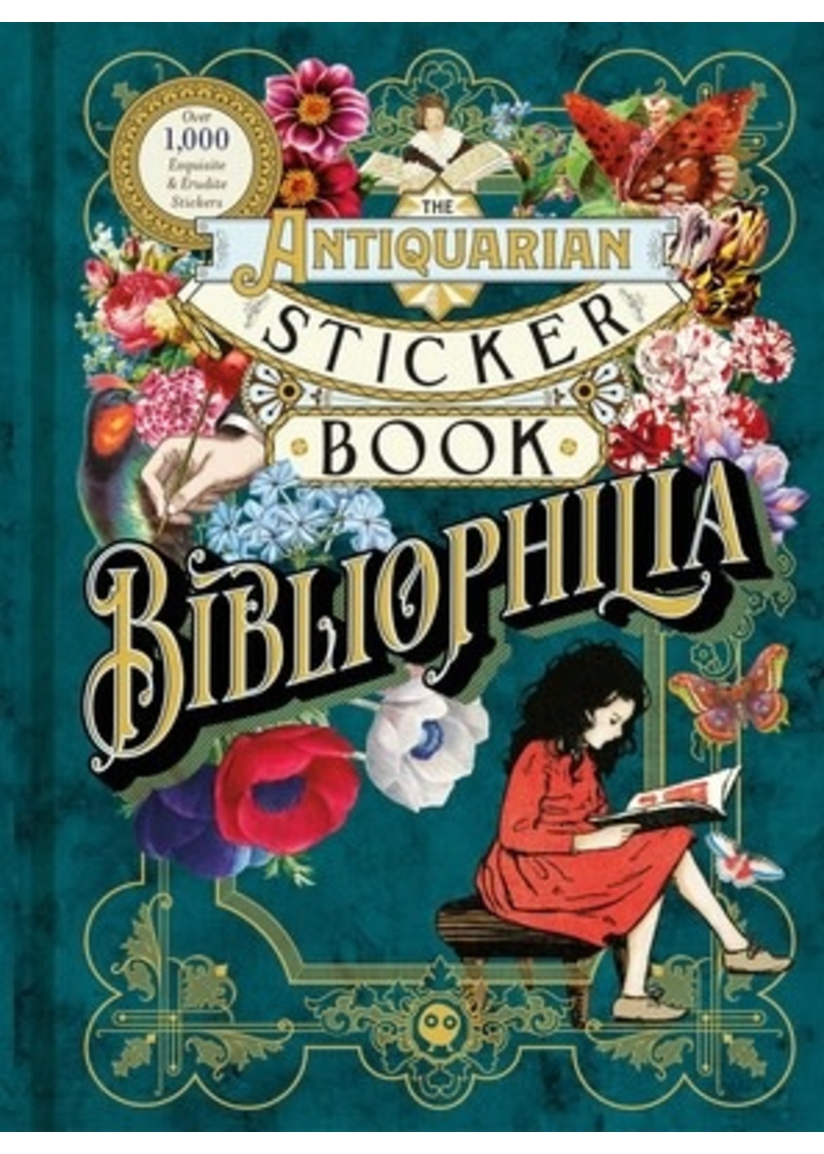 The Antiquarian Sticker Book: Bibliophilia by Odd Dot