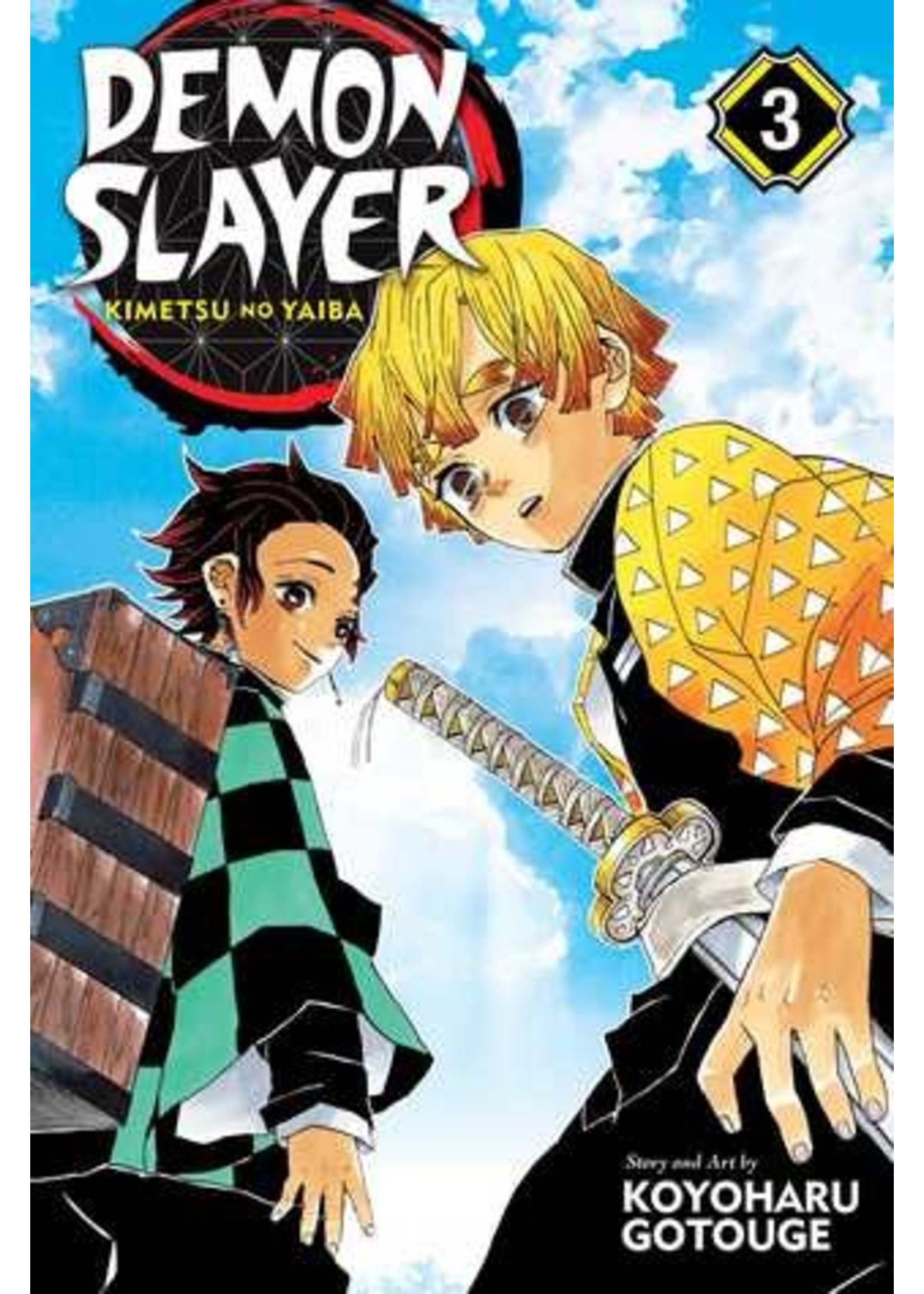 Demon Slayer: Kimetsu no Yaiba, Vol. 3 by Koyoharu Gotouge