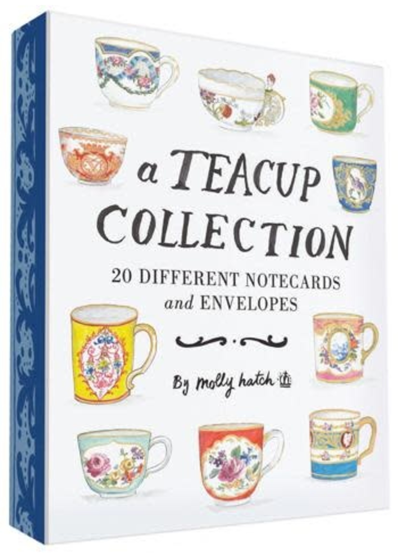 A Teacup Collection Notes: 20 Different Notecards and Envelopes by Molly Hatch