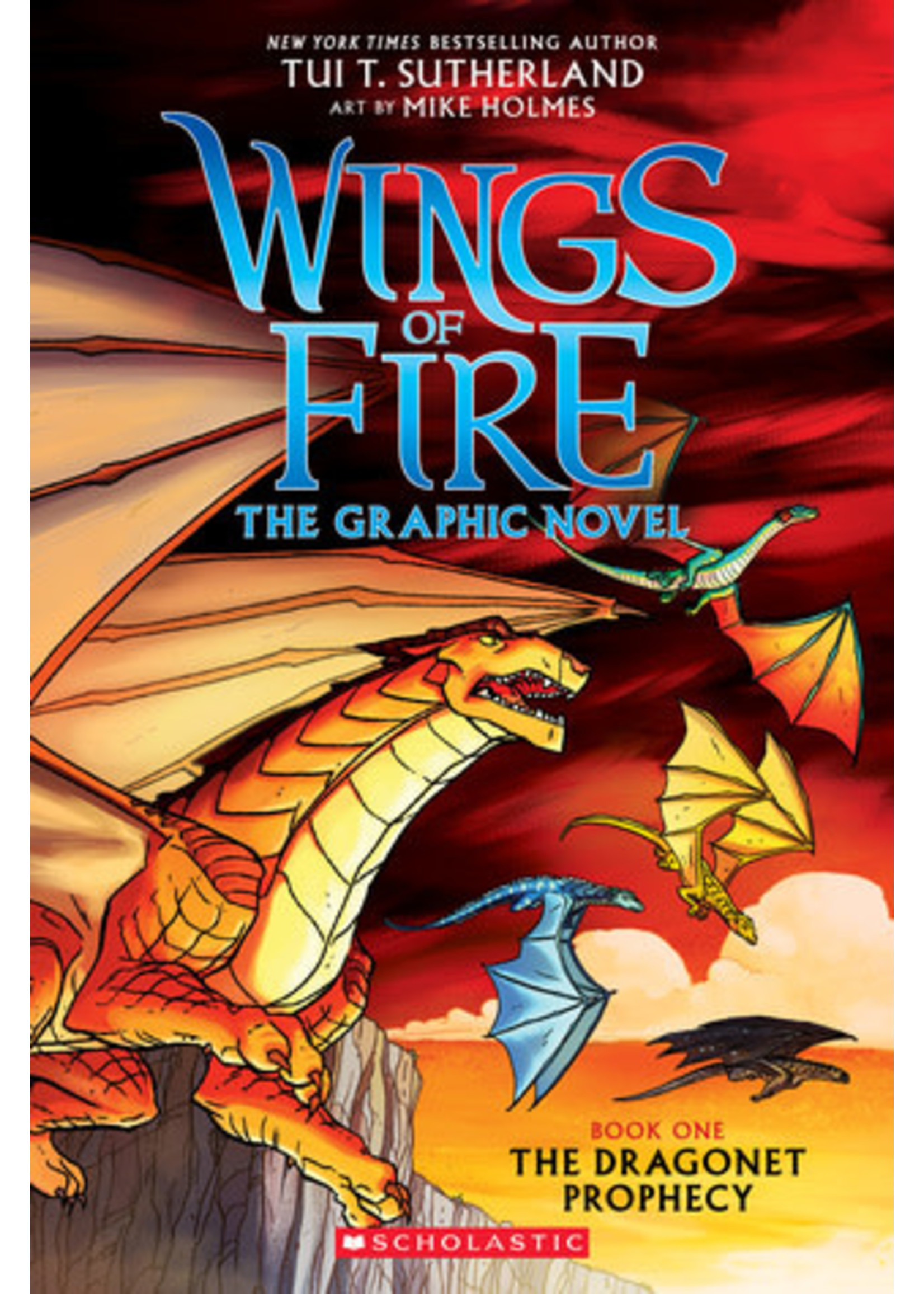 The Dragonet Prophecy (Wings of Fire Graphic Novel #1) by Tui T. Sutherland
