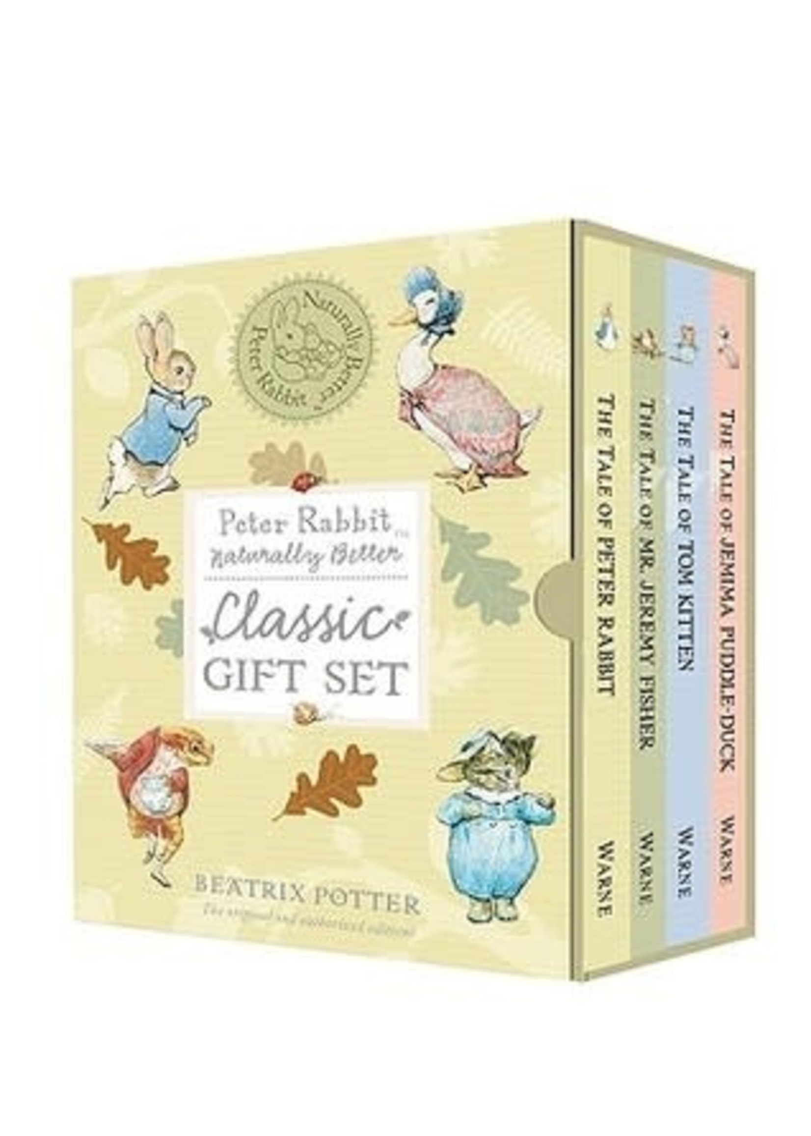 Peter Rabbit Naturally Better Classic Gift Set by Beatrix Potter