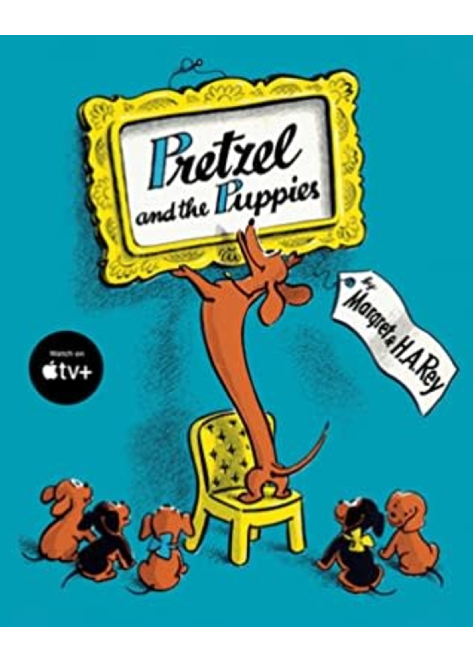 Pretzel and the Puppies by H.A. Rey, Margret Rey