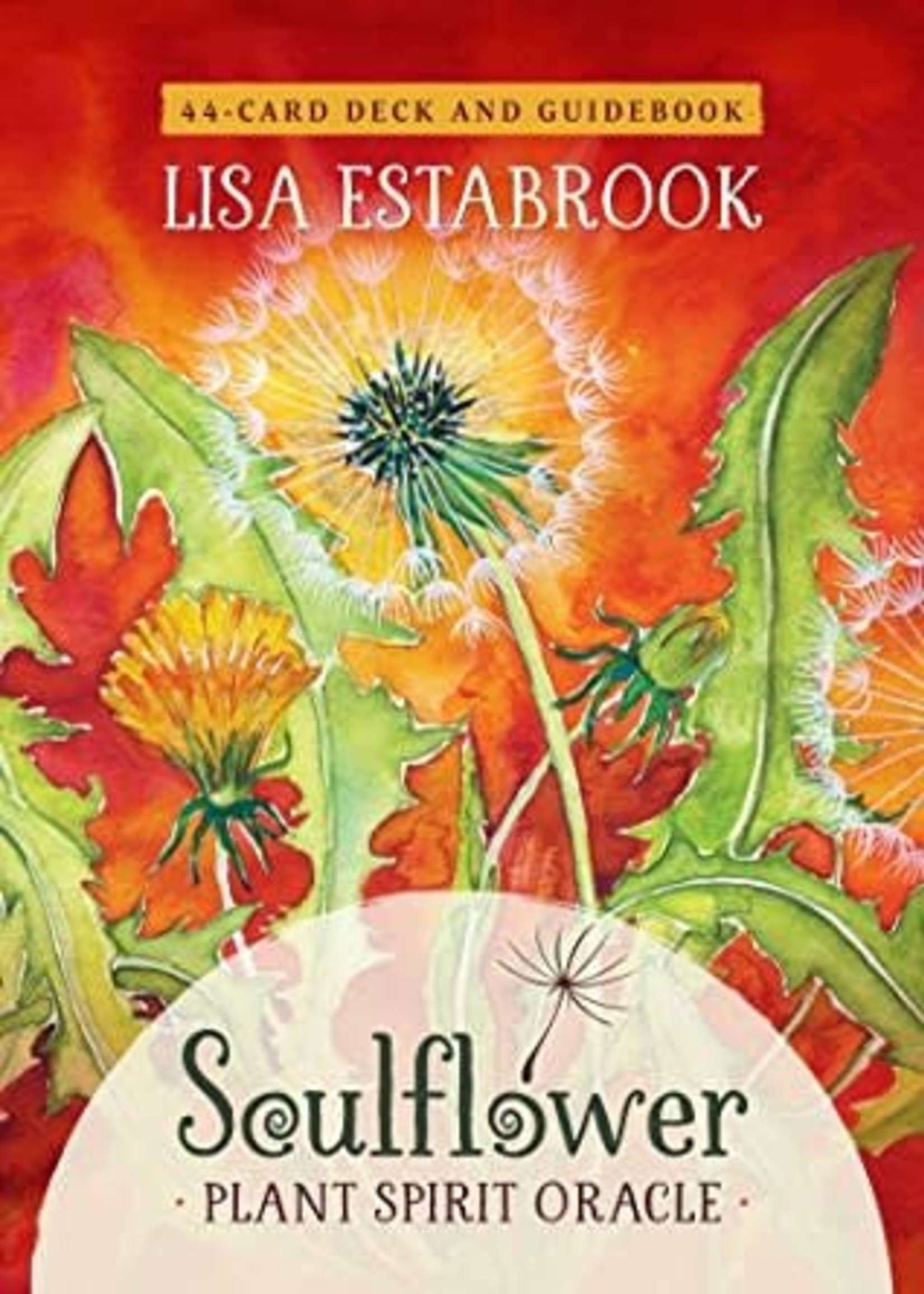 Soulflower Plant Spirit Oracle: 44-Card Deck and Guidebook by Lisa Estabrook