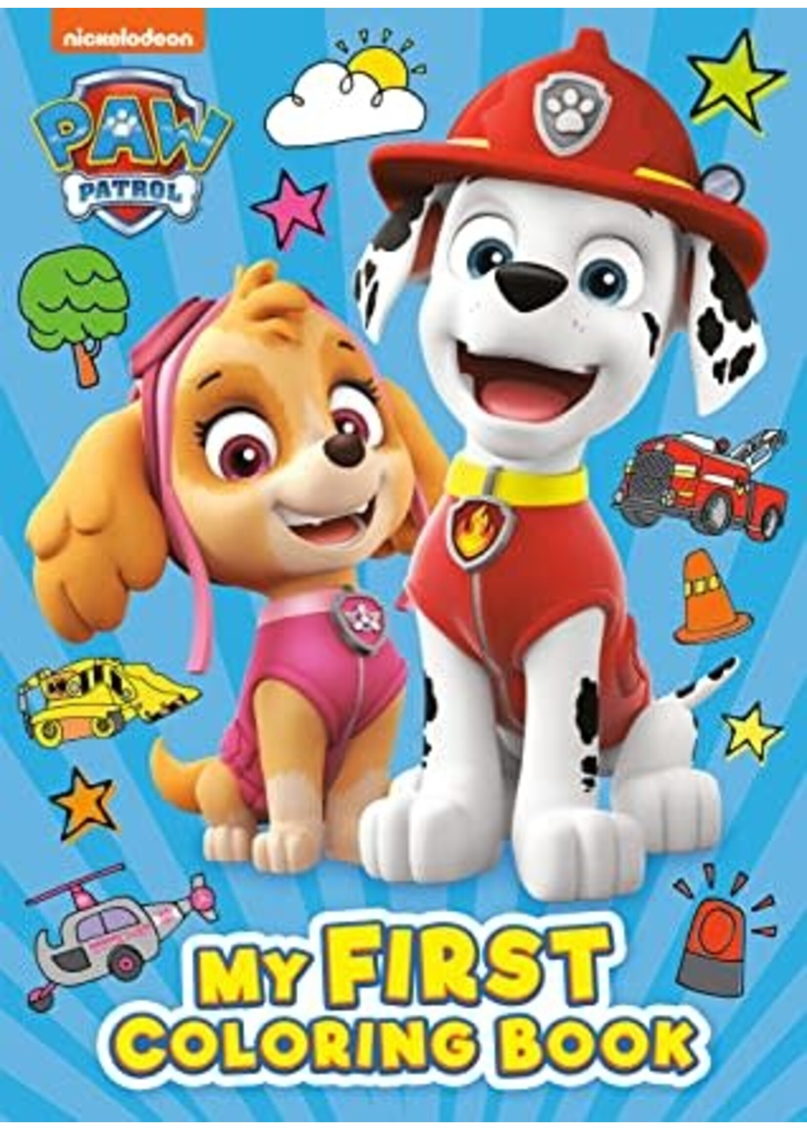 Paw Patrol: My First Coloring Book (Paw Patrol) by Golden Books