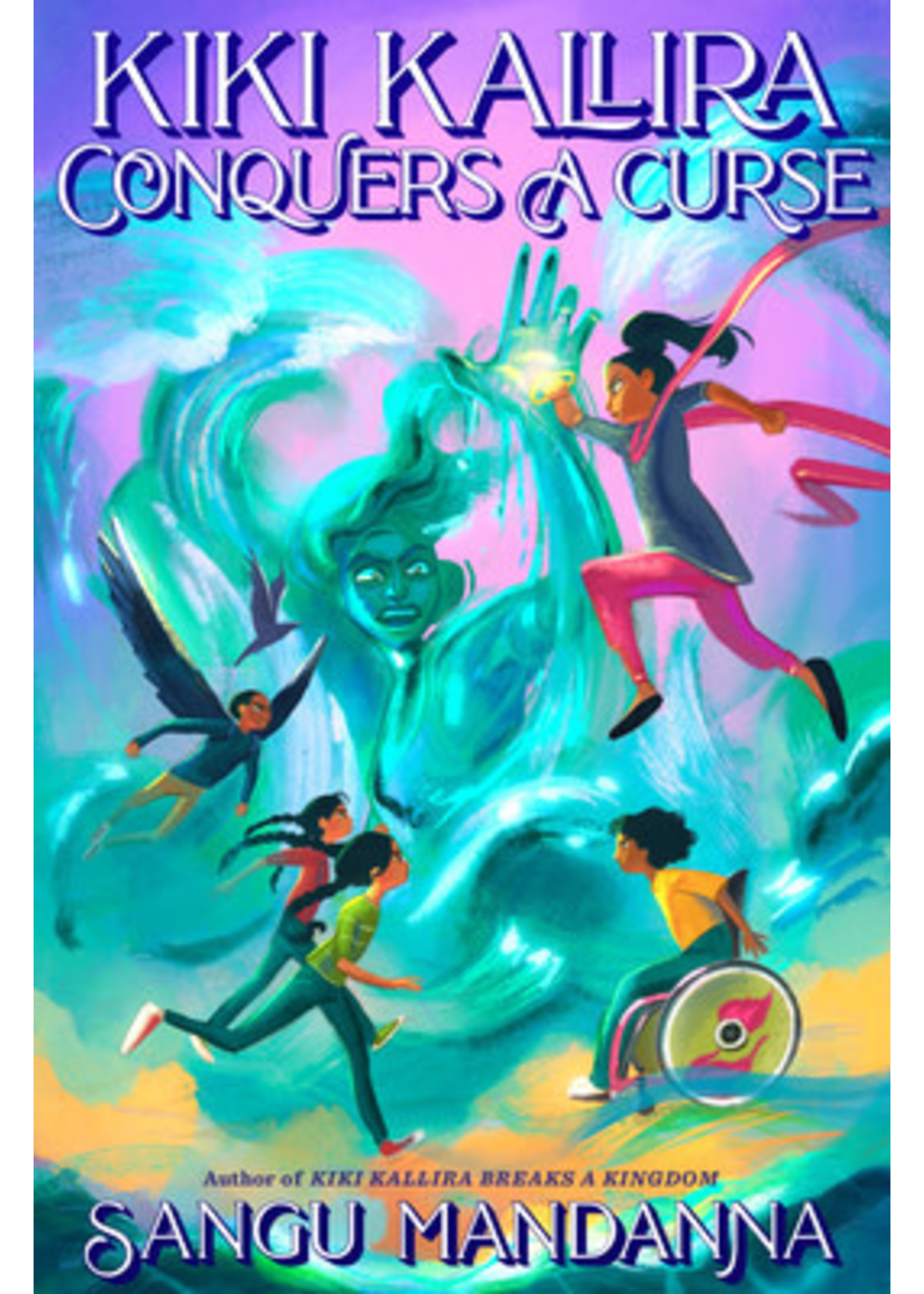 Kiki Kallira Conquers a Curse (Kiki Kallira #2) by Sangu Mandanna