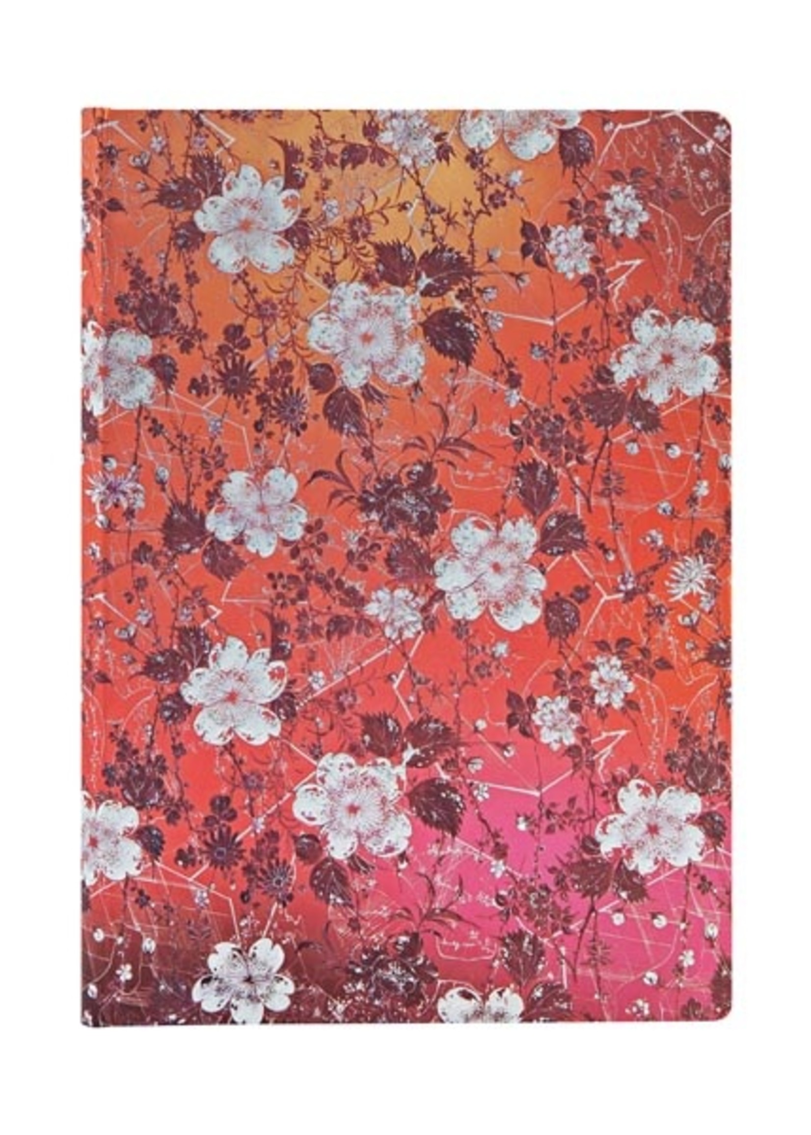 Sakura: Midi Lined Journal (Katagami Florals)