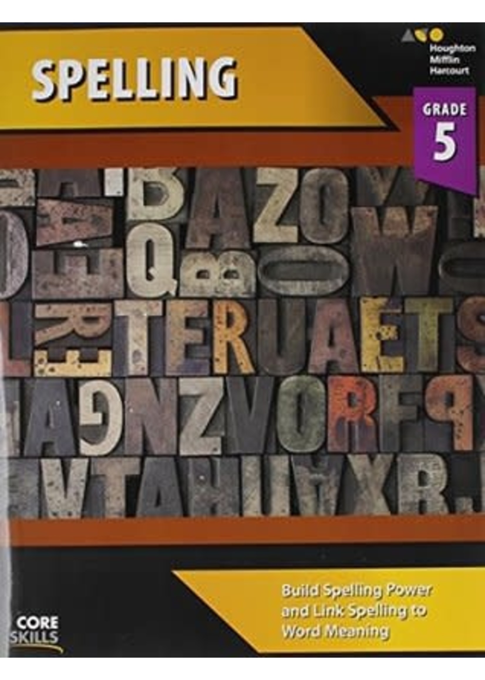 Core Skills Spelling Workbook Grade 5 by SteckVaughn The Curious Cat Tea and Books