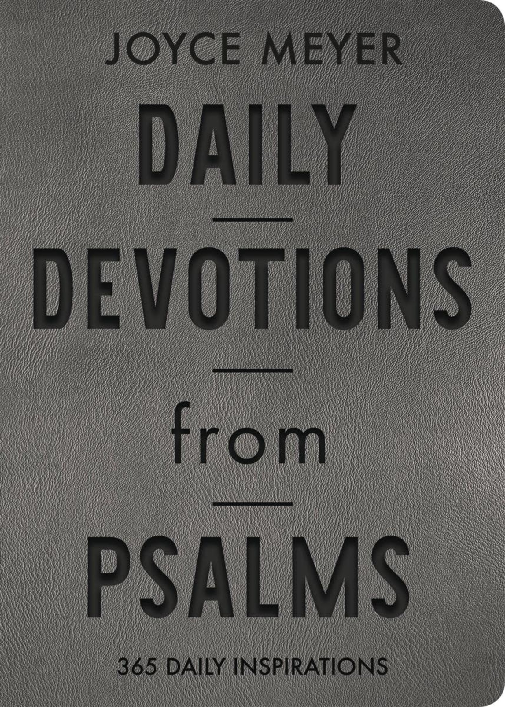 Daily Devotions from Psalms: 365 Daily Inspirations by Joyce Meyer