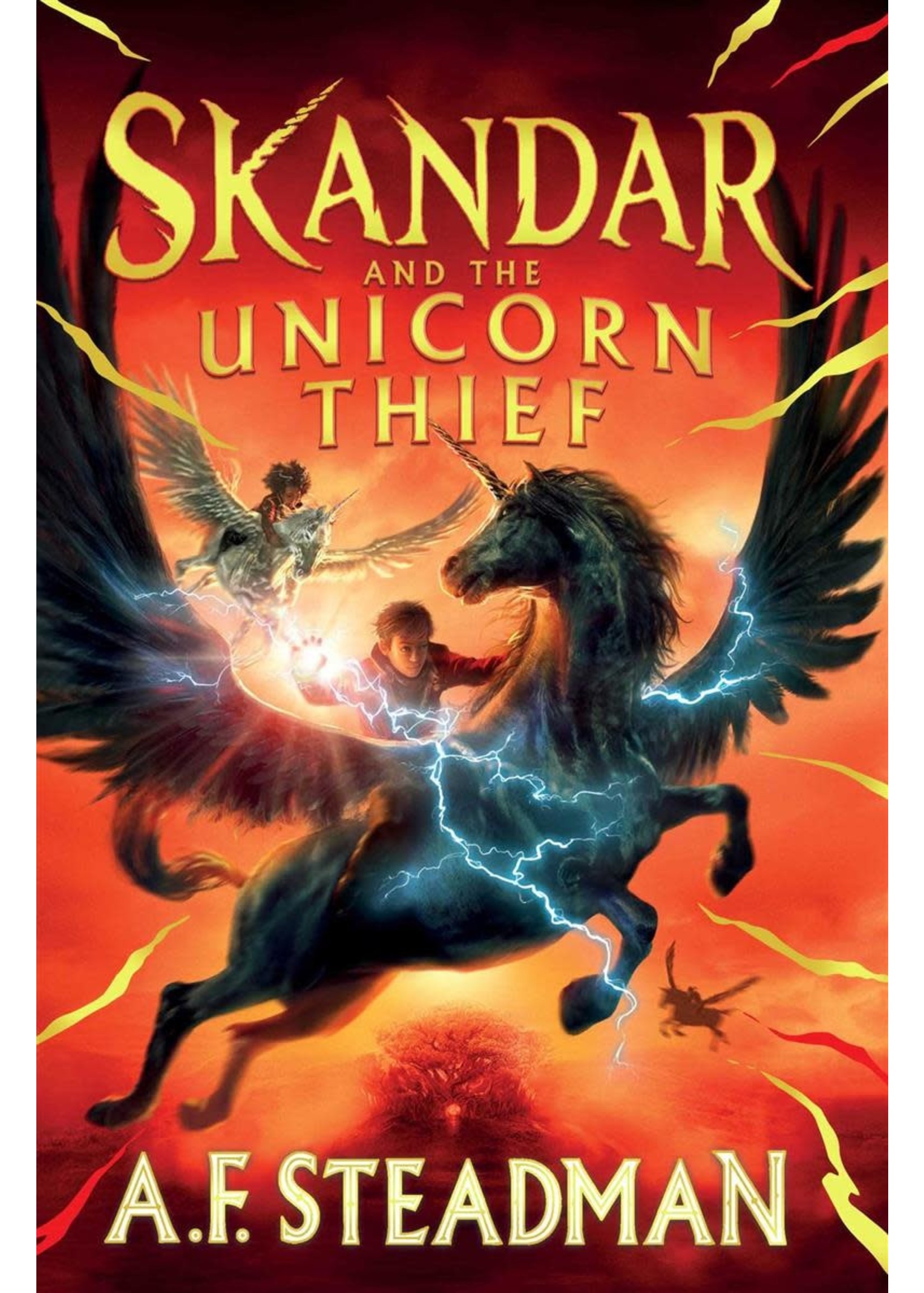 Skandar and the Unicorn Thief (Skandar #1) by A.F. Steadman