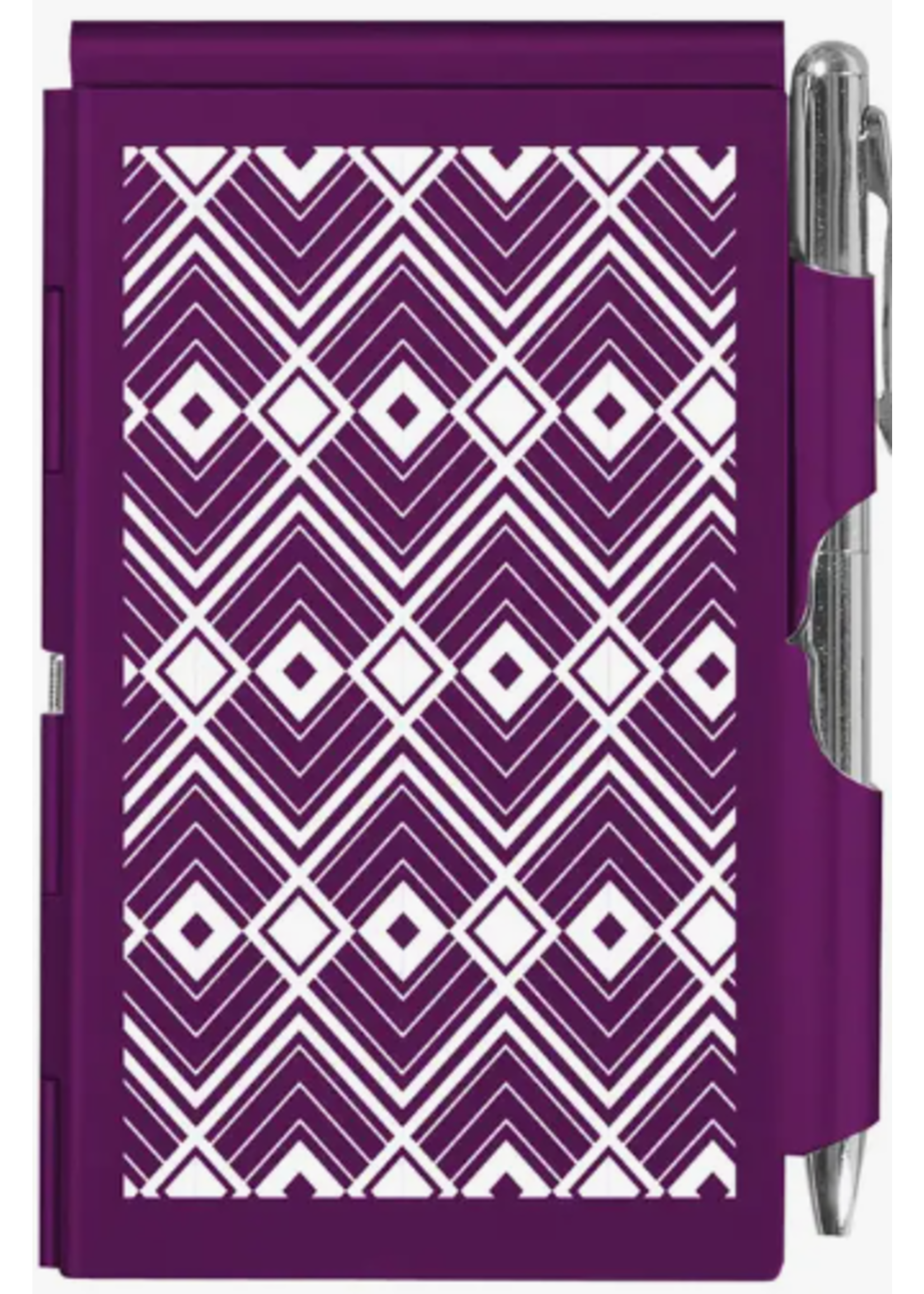 Purple Diamond Flip Note