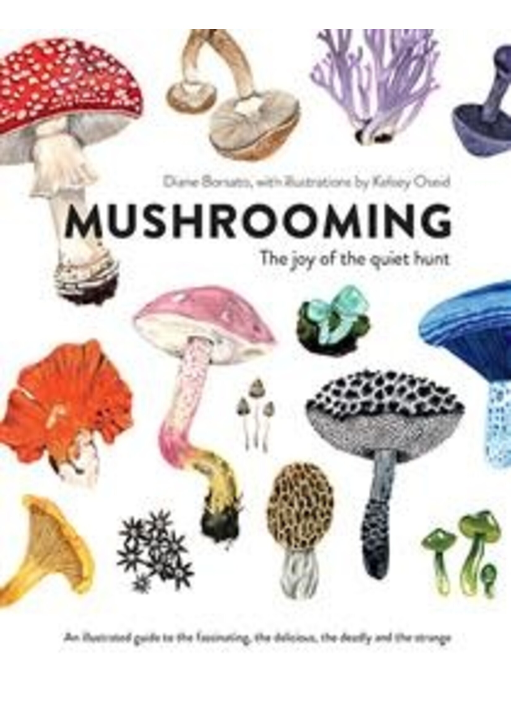Mushrooming: The Joy of the Quiet Hunt – An Illustrated Guide to the Fascinating, the Delicious, the Deadly and the Strange by Diane Borsato, Kelsey Oseid