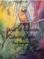 Birds of Colombia - Coloring Book for Everyone, Vol. 1 by Miguel Martinez