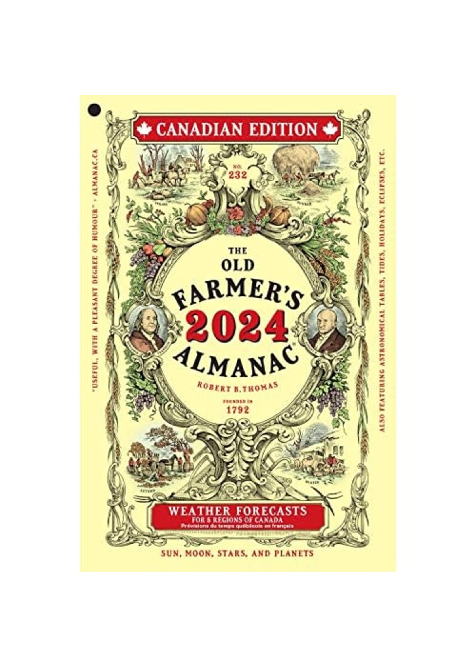 The Old Farmer's Almanac 2024 Canadian Edition