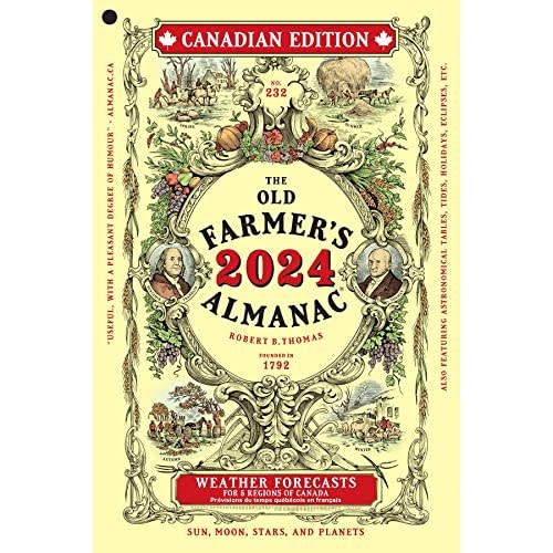 The Old Farmer's Almanac 2024 Canadian Edition The Curious Cat Tea