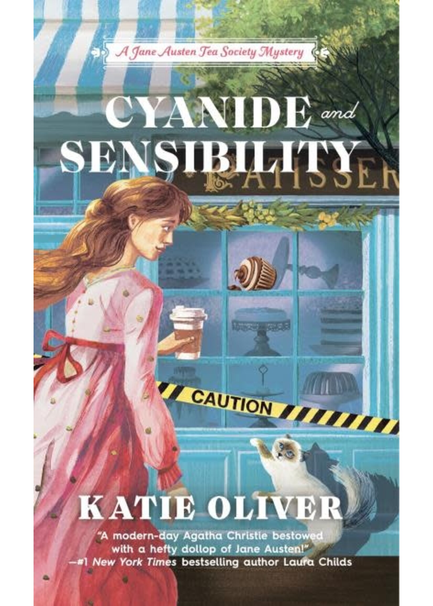 Cyanide and Sensibility (Jane Austen Tea Society Mystery #3) by Katie Oliver