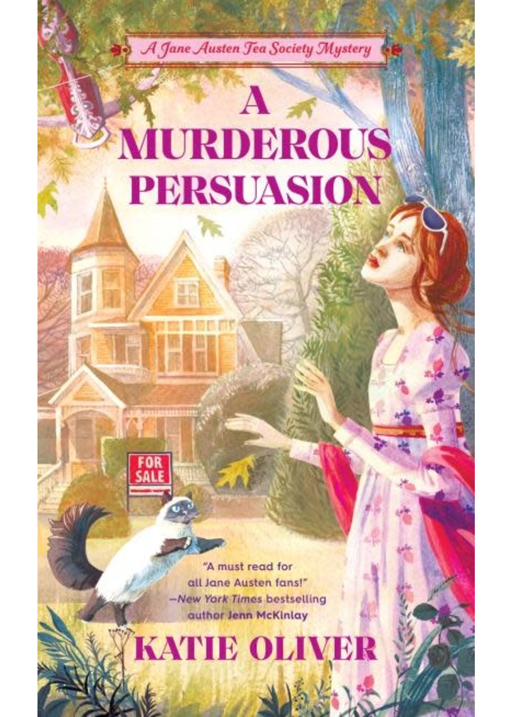 A Murderous Persuasion (Jane Austen Tea Society Mystery #2) by Katie Oliver