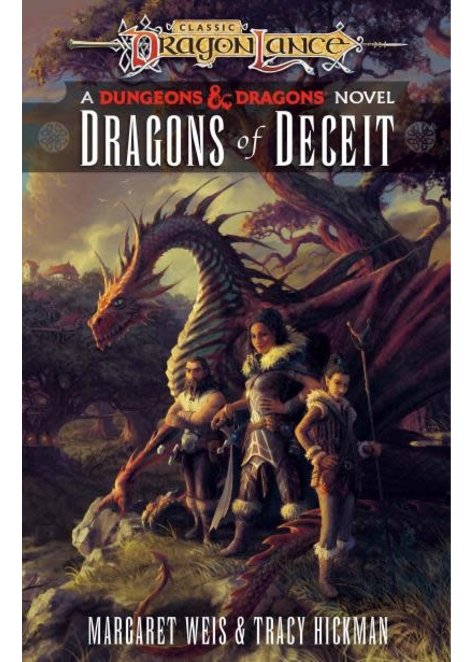 Dragons of Deceit (Dragonlance Destinie #1) by Margaret Weis, Tracy Hickman