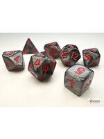 MINI VELVET 7-DIE SET BLACK/RED - CHESSEX