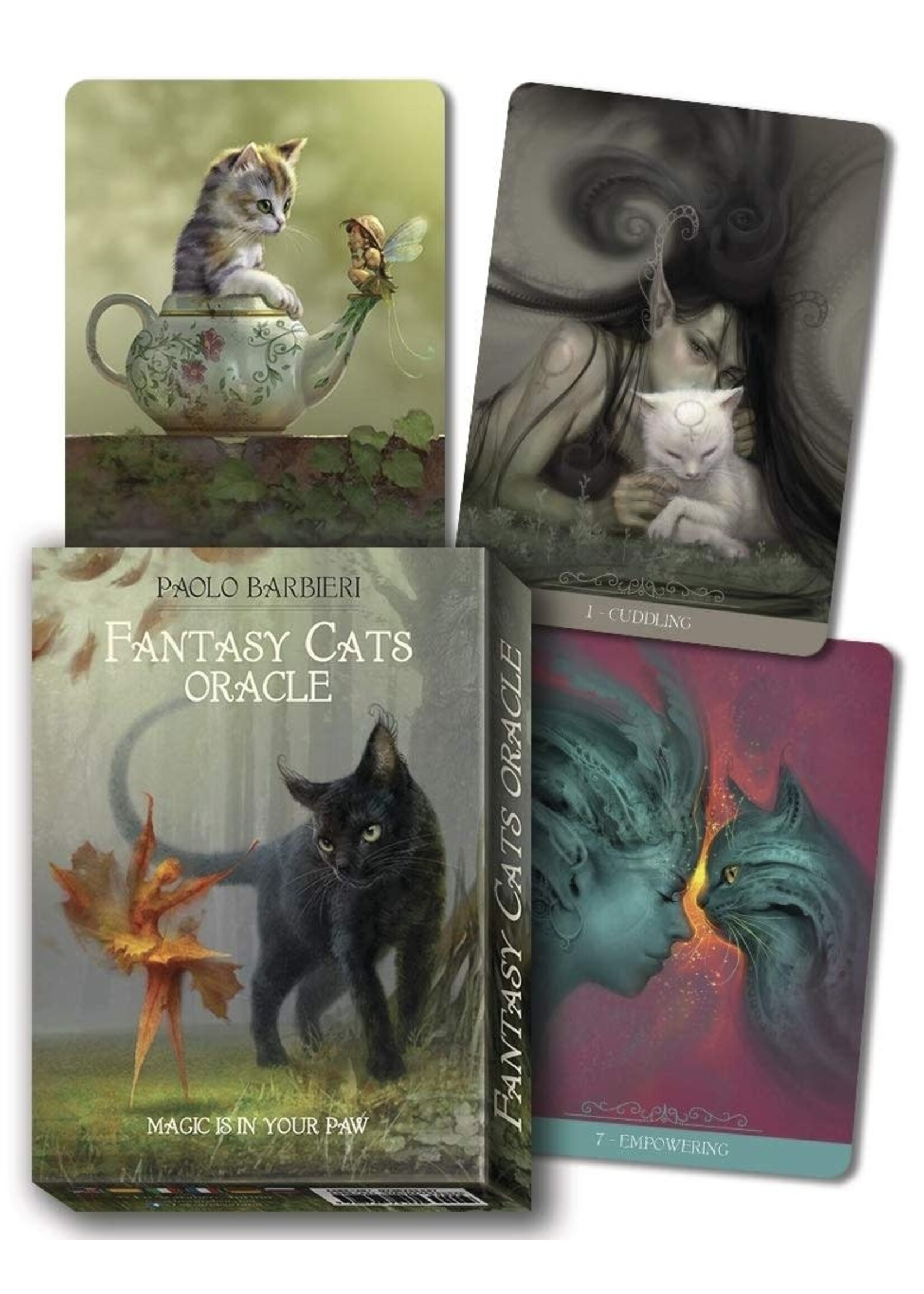Barbieri Fantasy Cats Oracle Cards by Paolo Barbieri