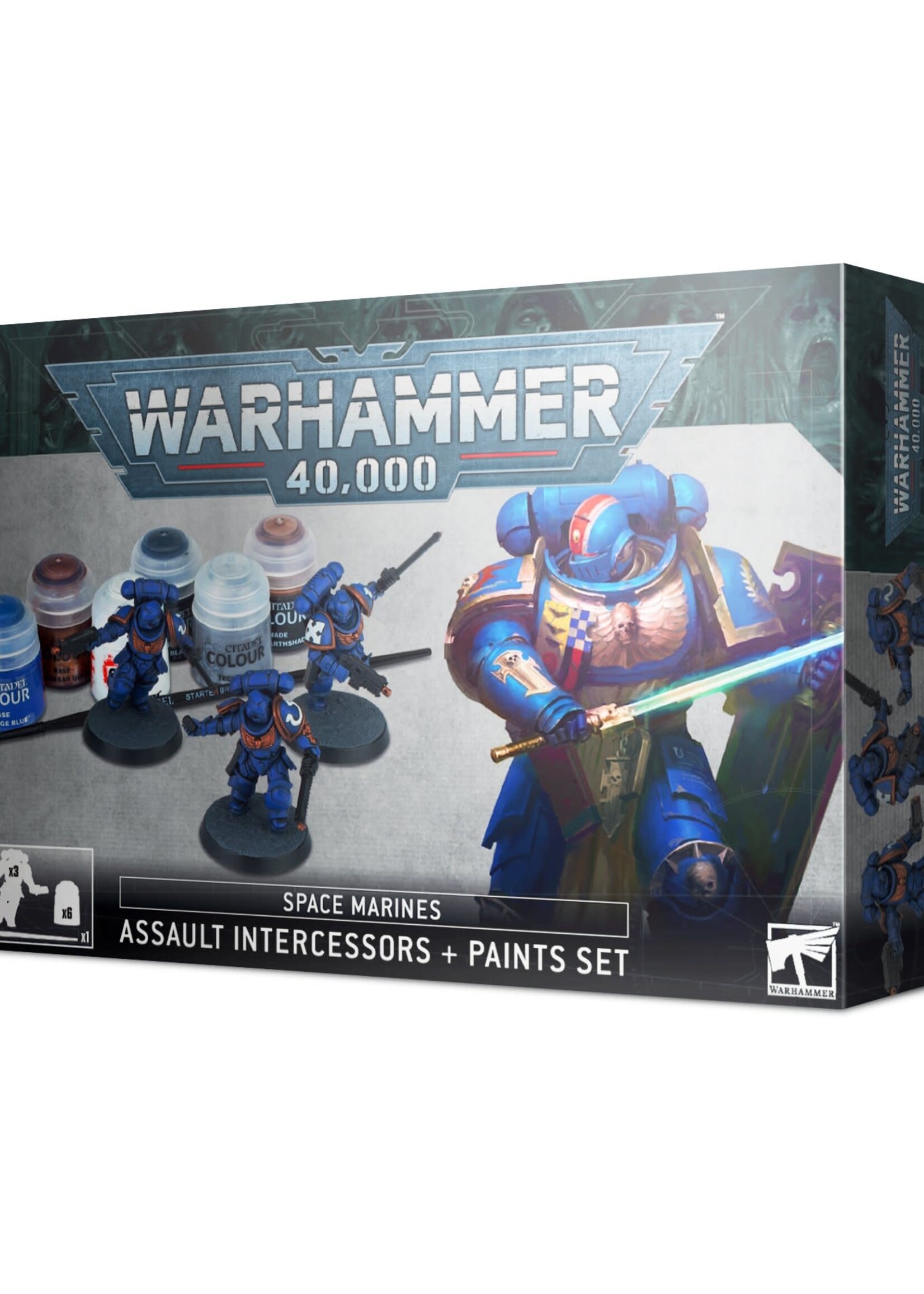 Warhammer ASSAULT INTERCESSORS + PAINT Set