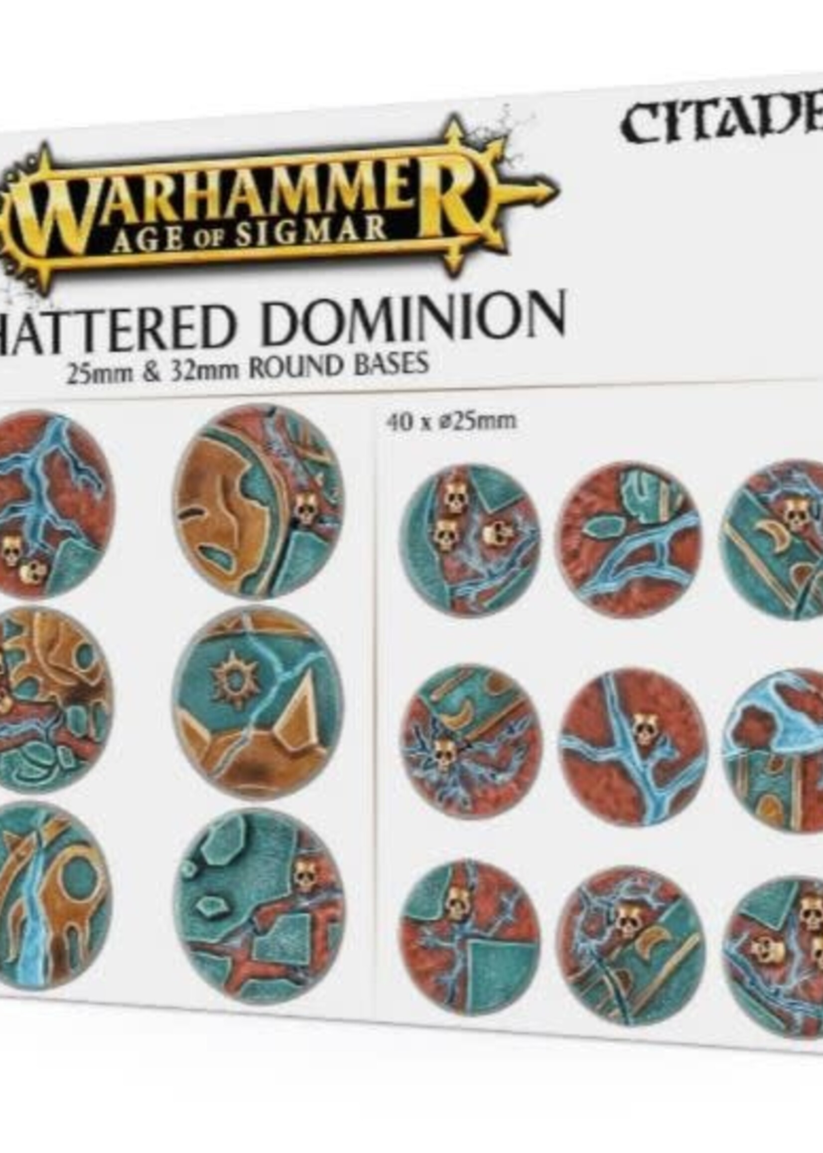 Age of Sigmar AOS: SHATTERED DOMINION: 25 & 32MM ROUND