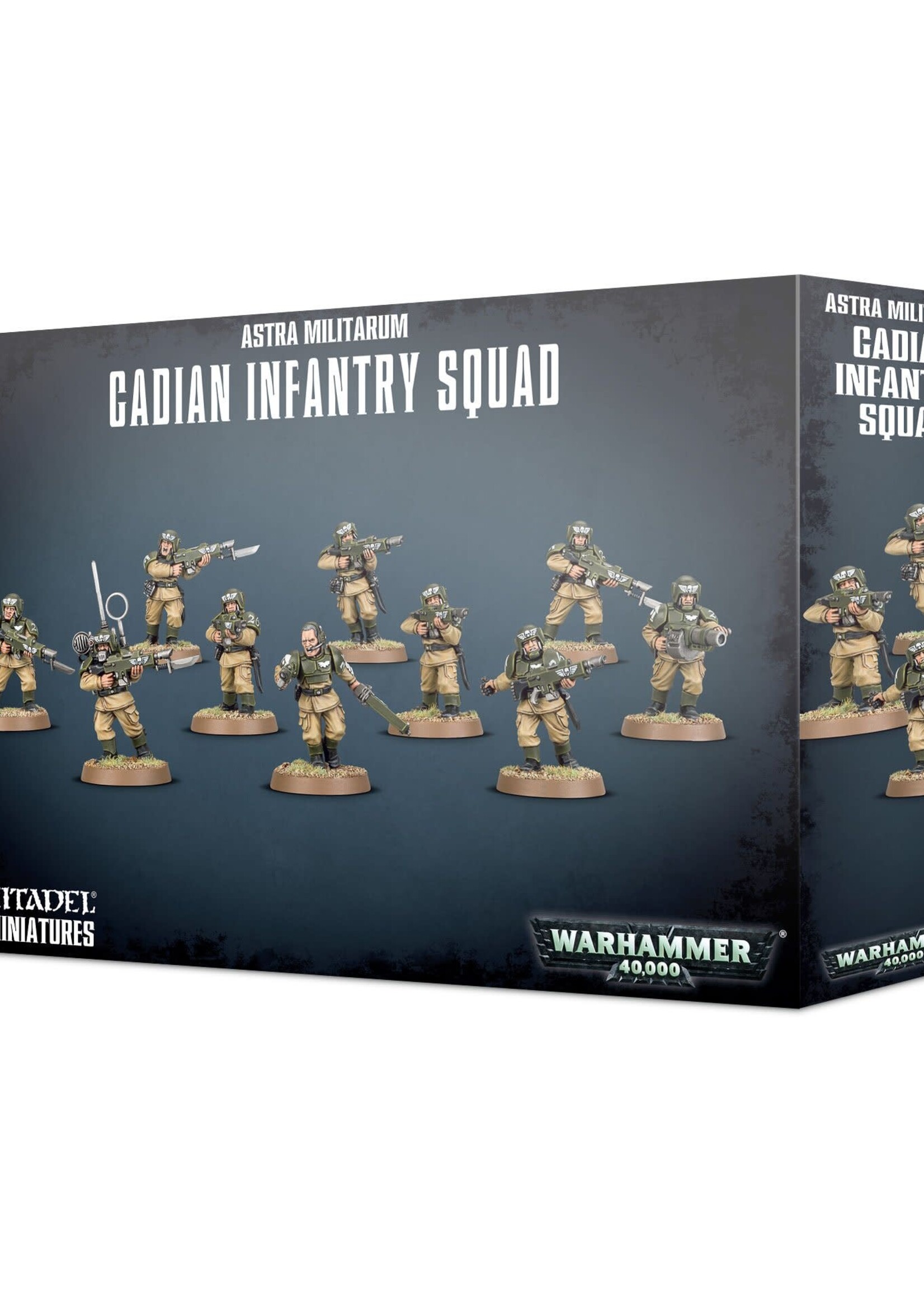 Warhammer ASTRA MILITARUM CADIAN INFANTRY SQUAD