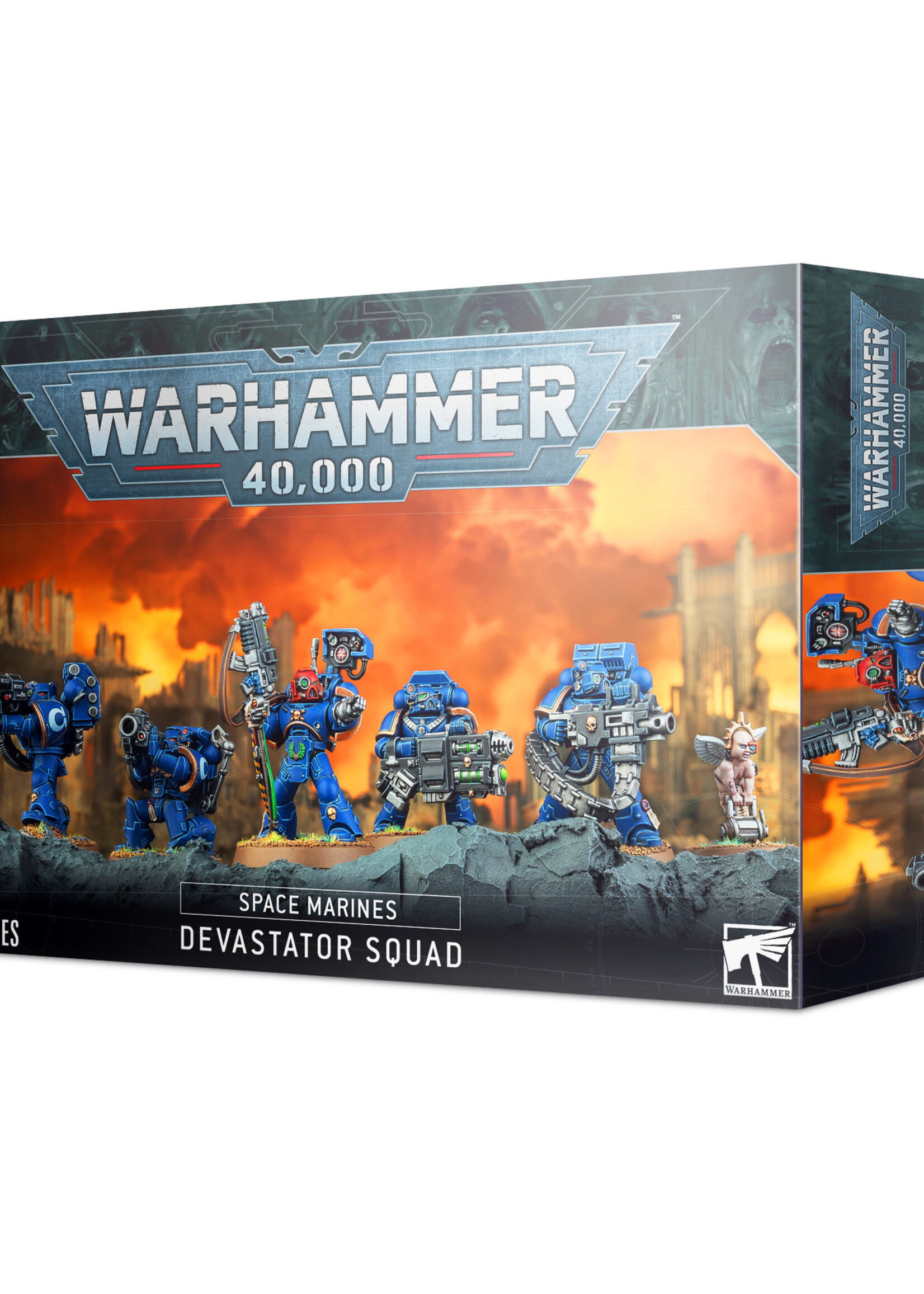 Warhammer SPACE MARINES DEVASTATOR SQUAD