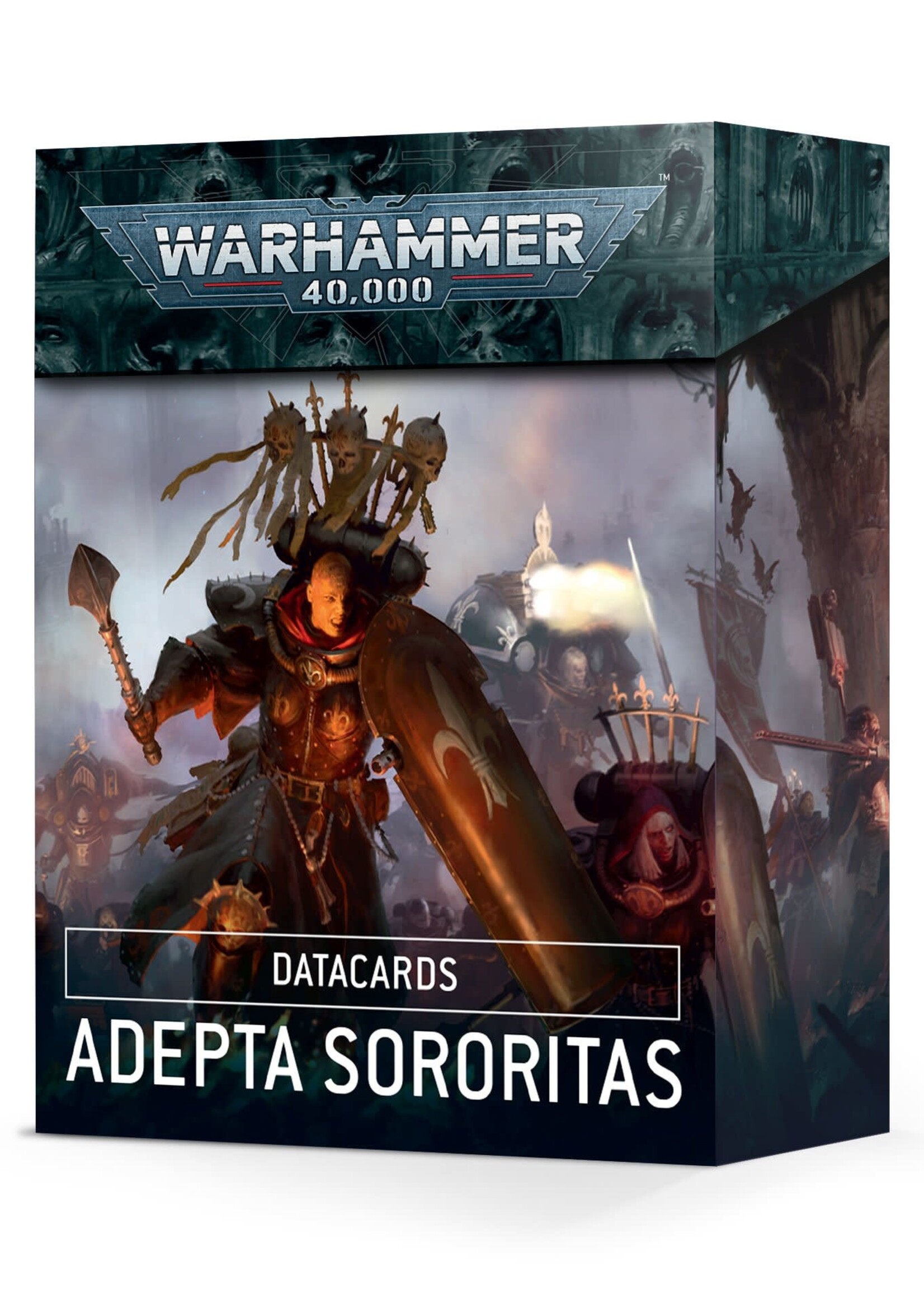 Warhammer Adepta Sororitas Data Cards