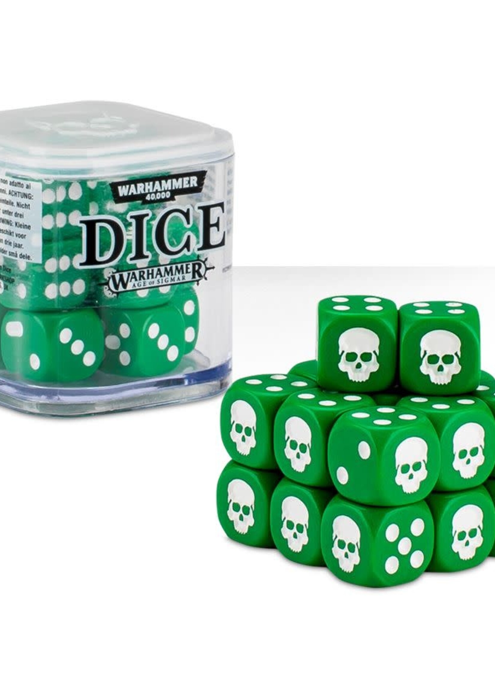 Generic Warhammer Green Dice