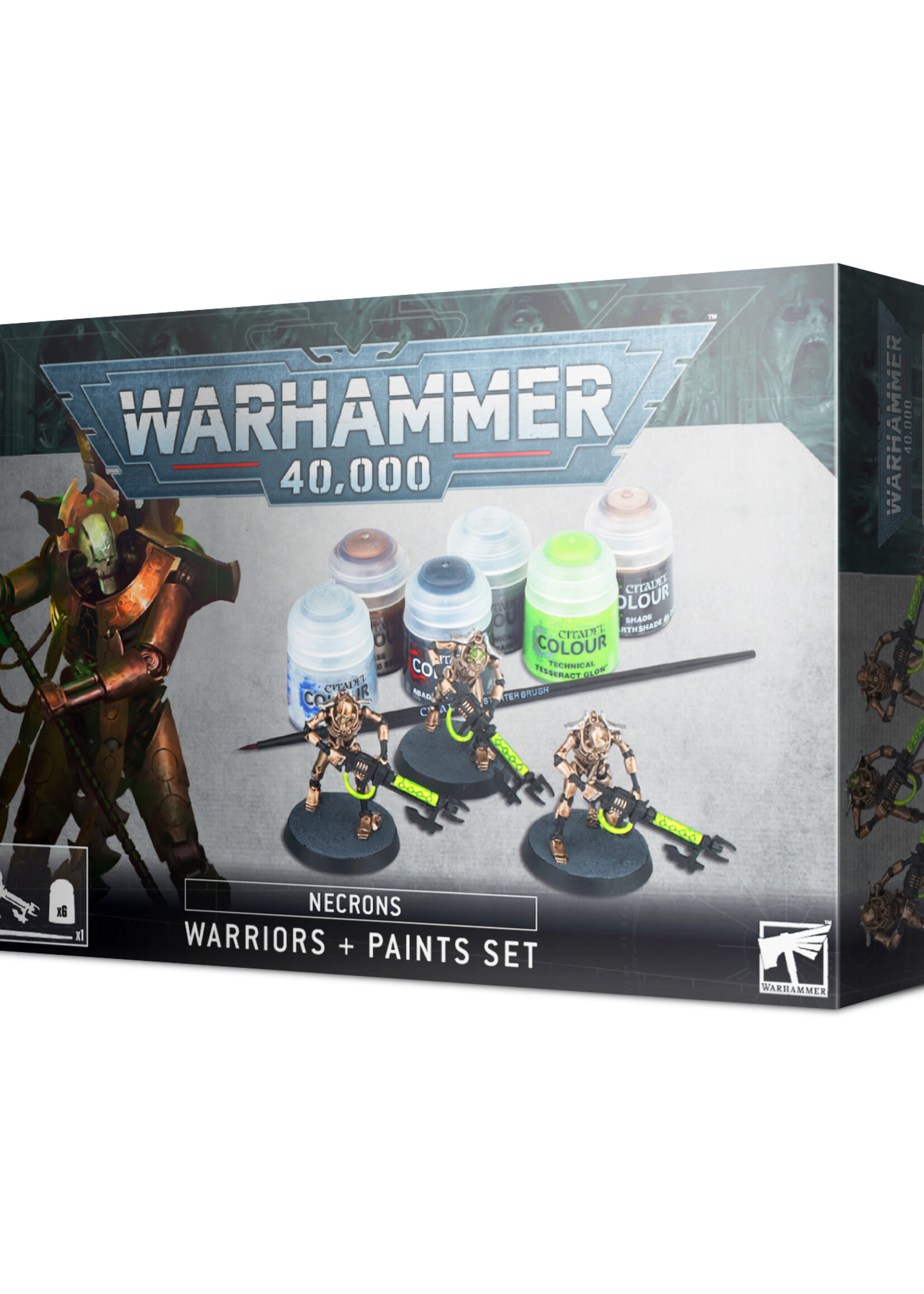 Warhammer NECRONS  WARRIORS + PAINT SET