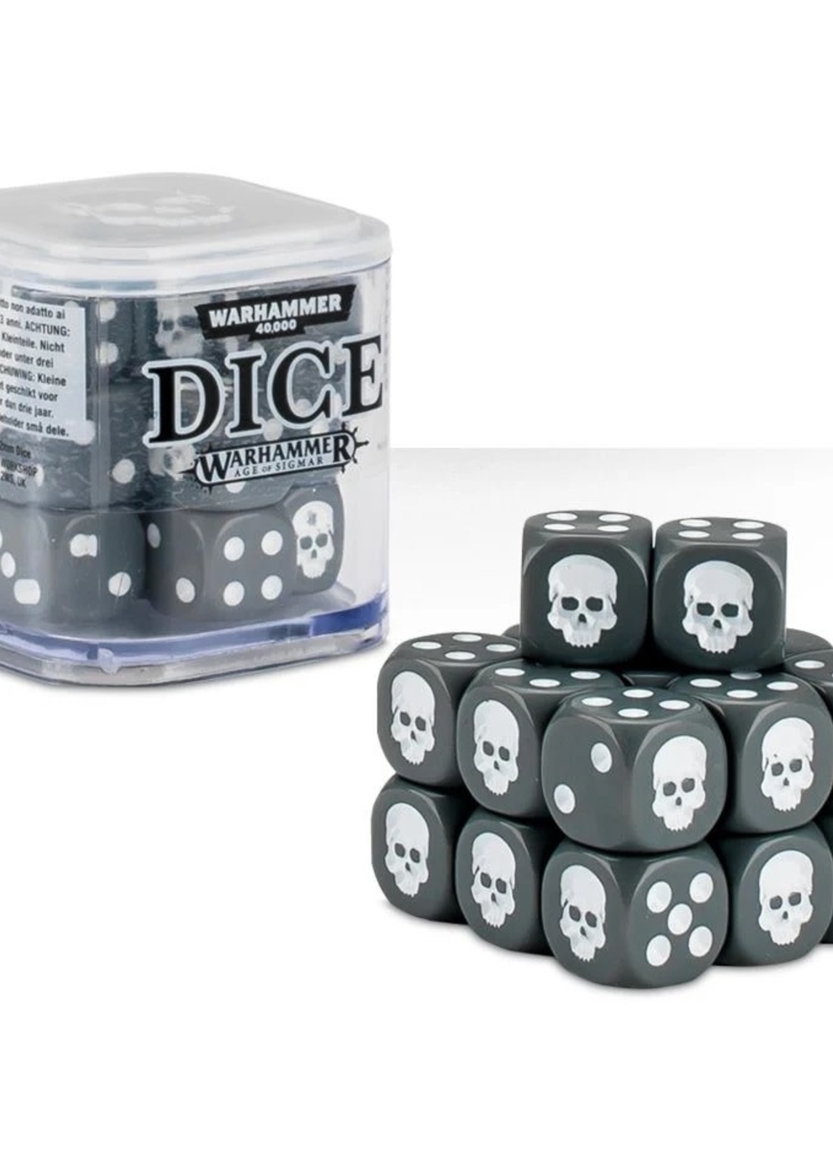 Warhammer Warhammer Grey Dice