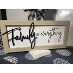 Family is Everything Sign