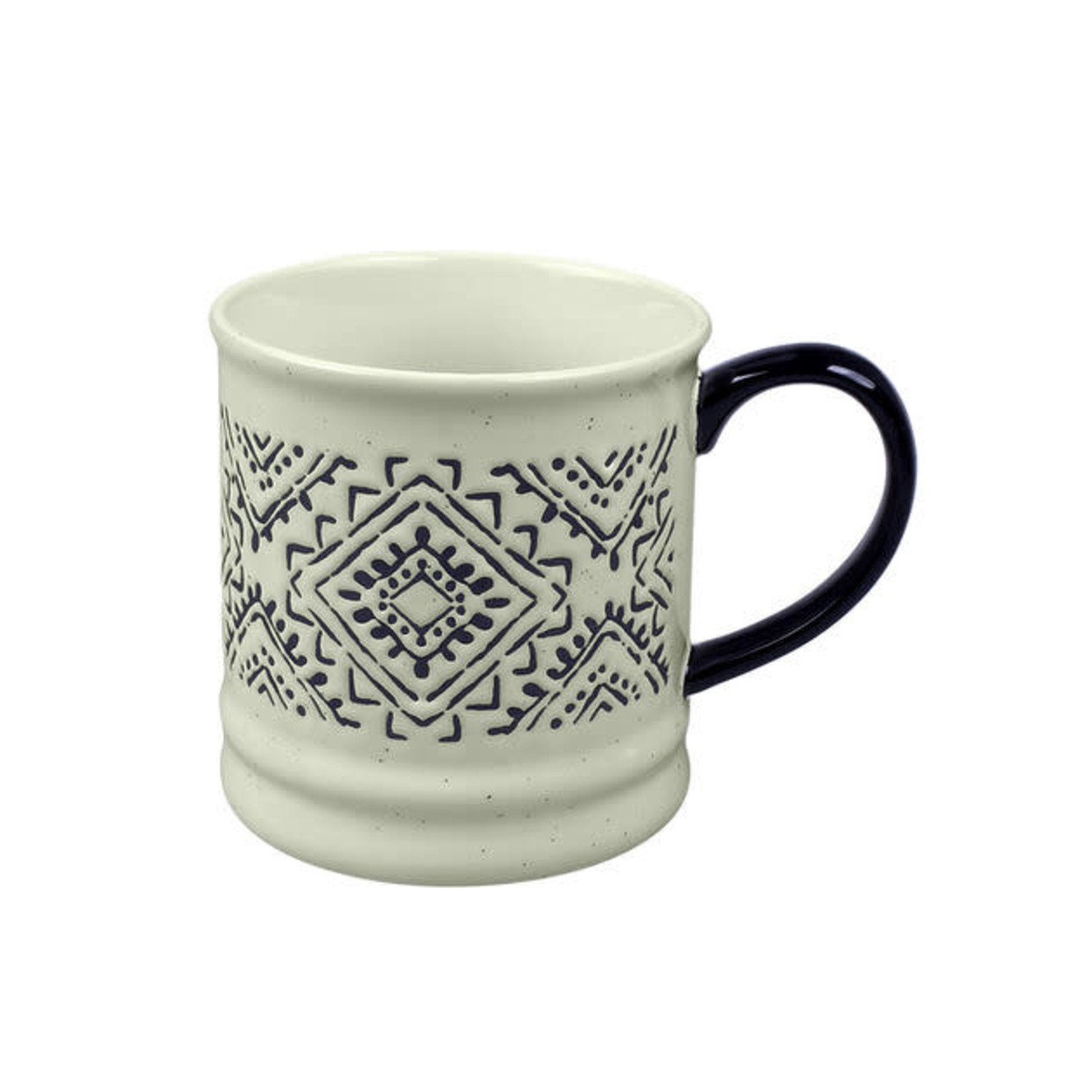 4.9''x3.9'' Mug Aztec Print on Cream by Place & Time