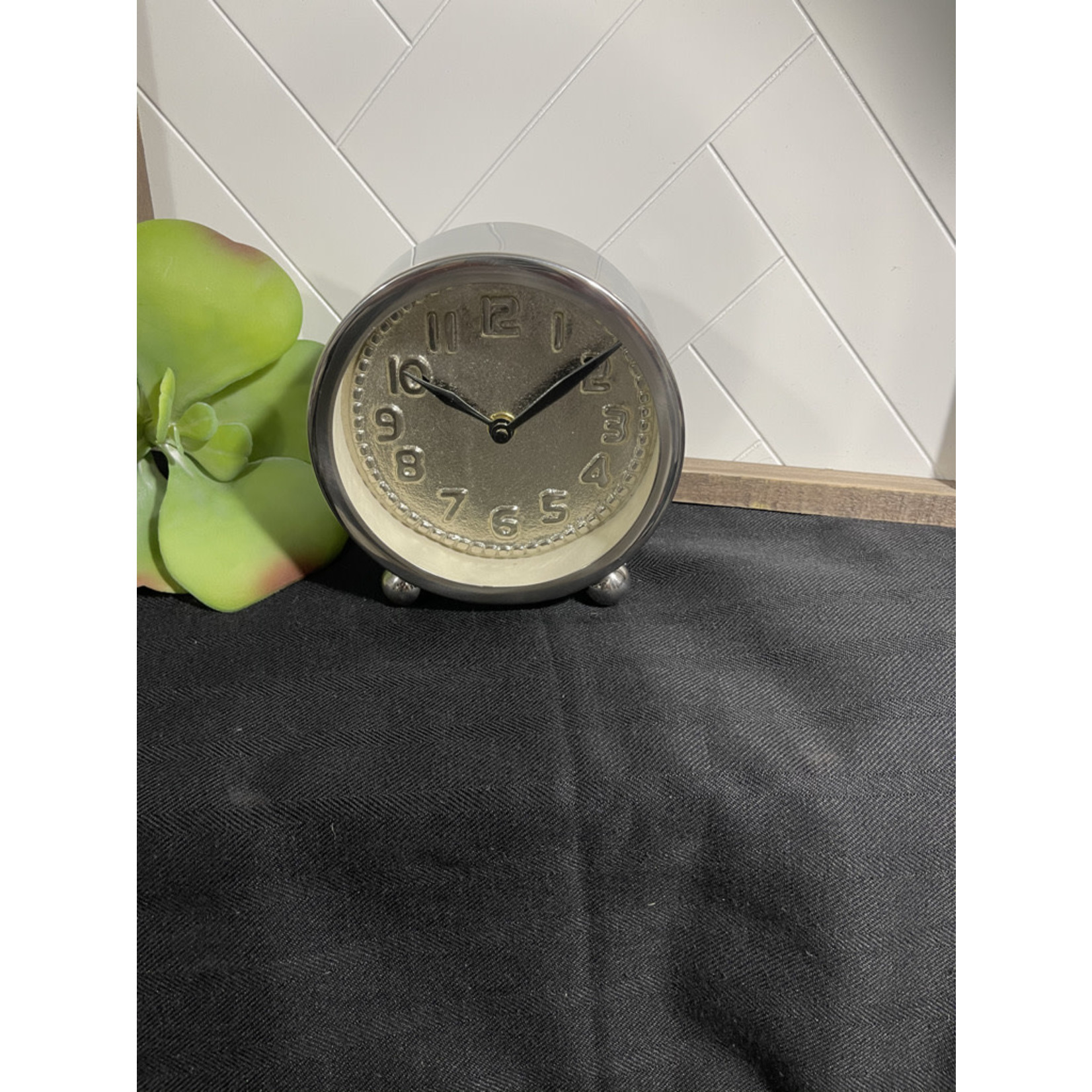 Table Top Clock-Silver