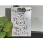 Home Goods a grateful heart is a magnet for miracles