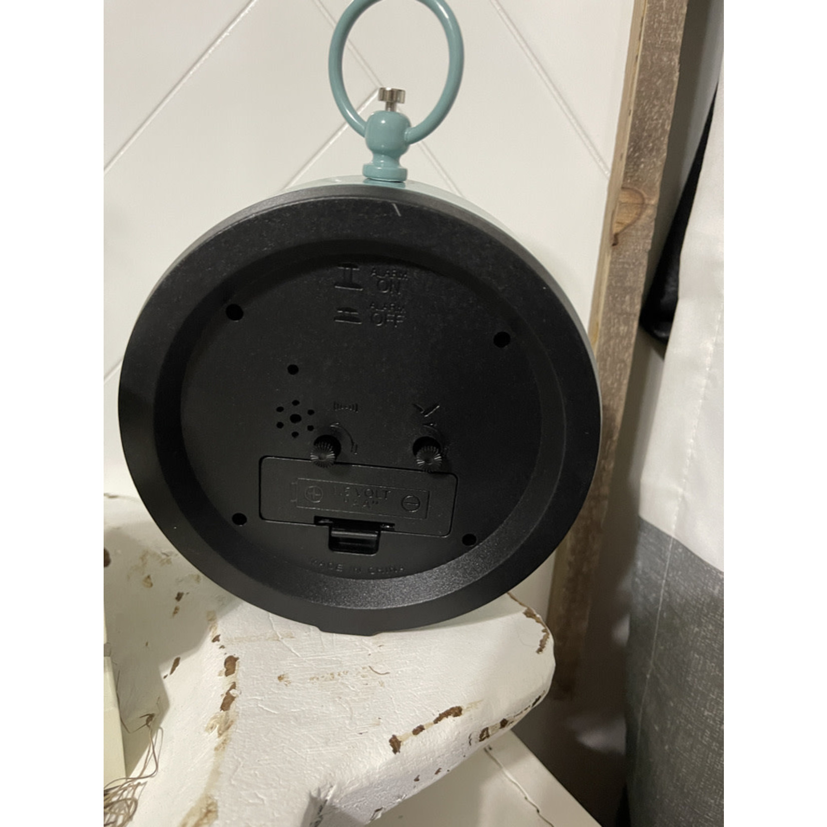 TJ MAXX Turquoise Small Clock