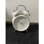 TJ MAXX Small Desk Clock-Off White w/ Grey