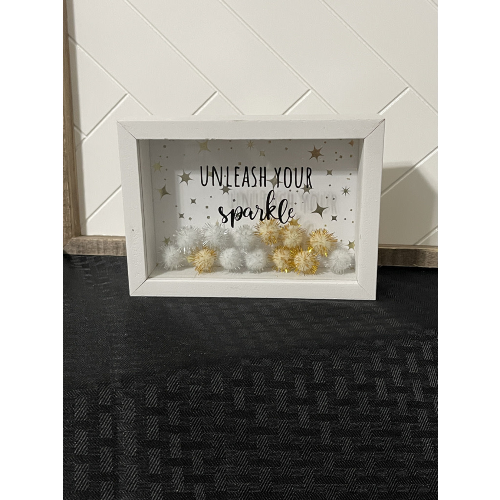 TJ MAXX Unleash Your Sparkle Photo Box Sign