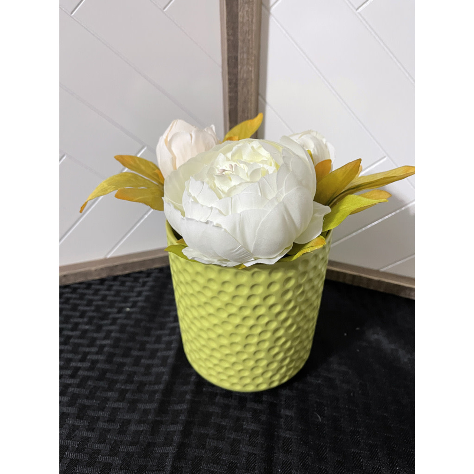 Hope Chest Green Ceramic Vase