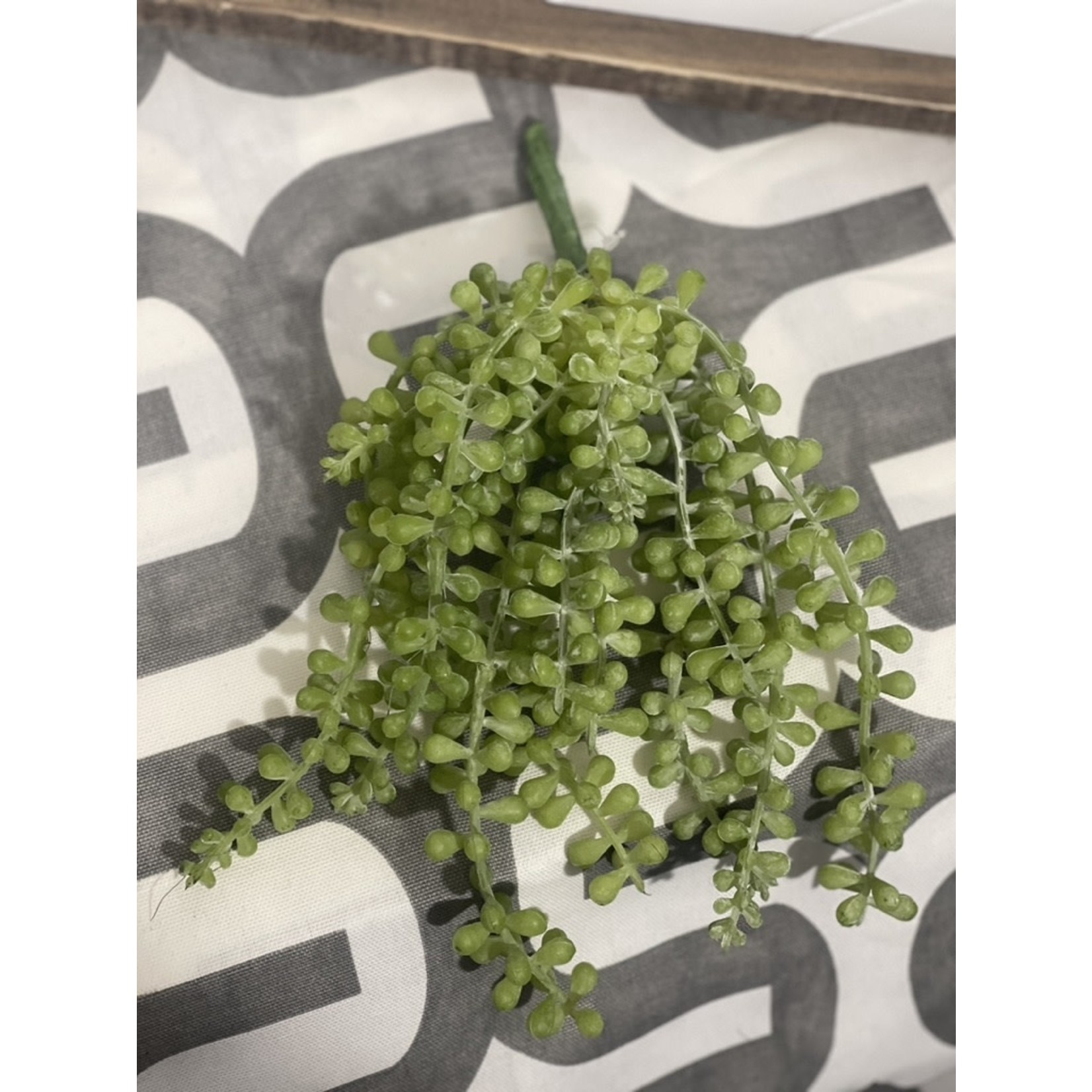 10" Flocked Hanging Sedum Pick