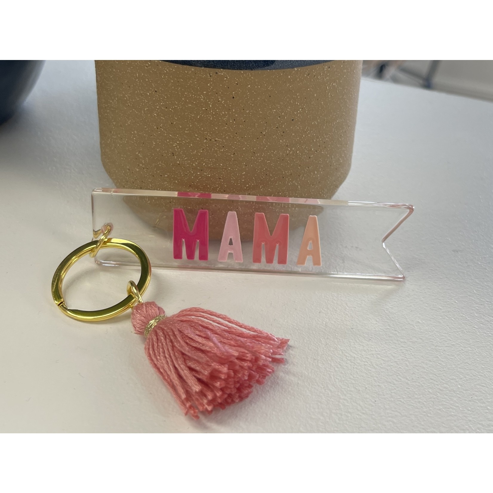 Santa Barbara Designs Acrylic Key Tag - Mama