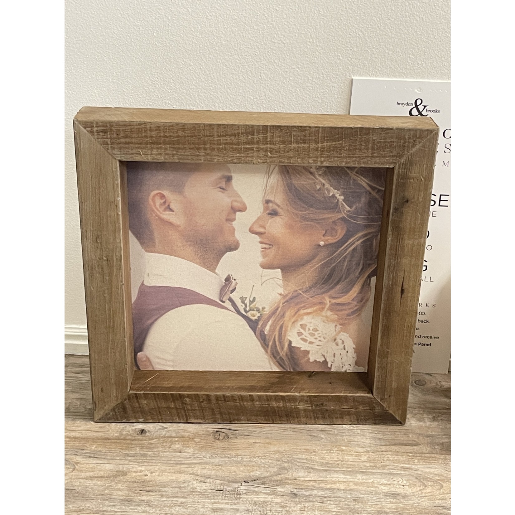 Brayden & Brooks Timberwood 23x23 Canvas Photo Frame