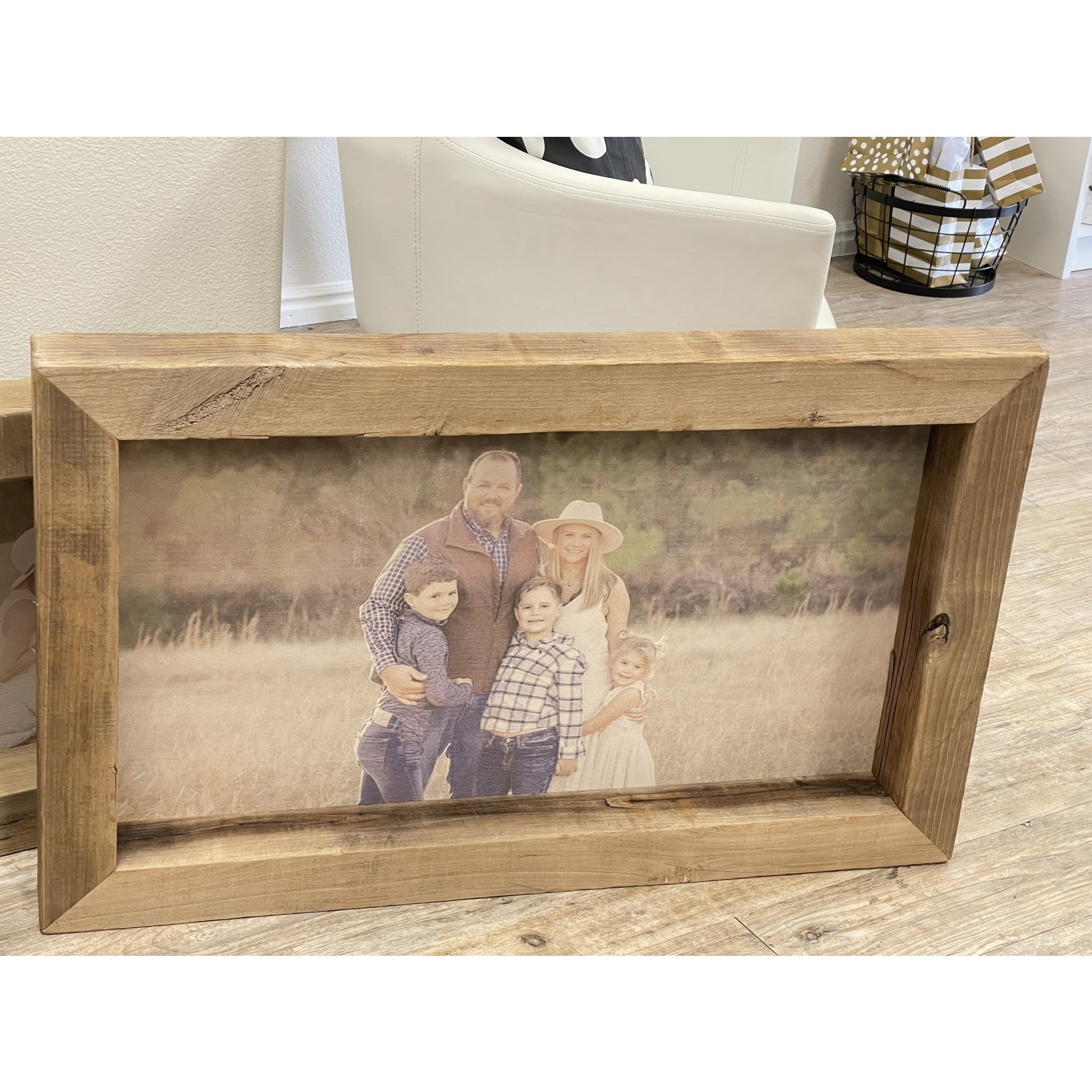 Brayden & Brooks Timberwood Canvas Photo Frame 22X36