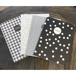 Pukka Pads No. Am. -Faire Monochrome A6  4 Pack Notebooks