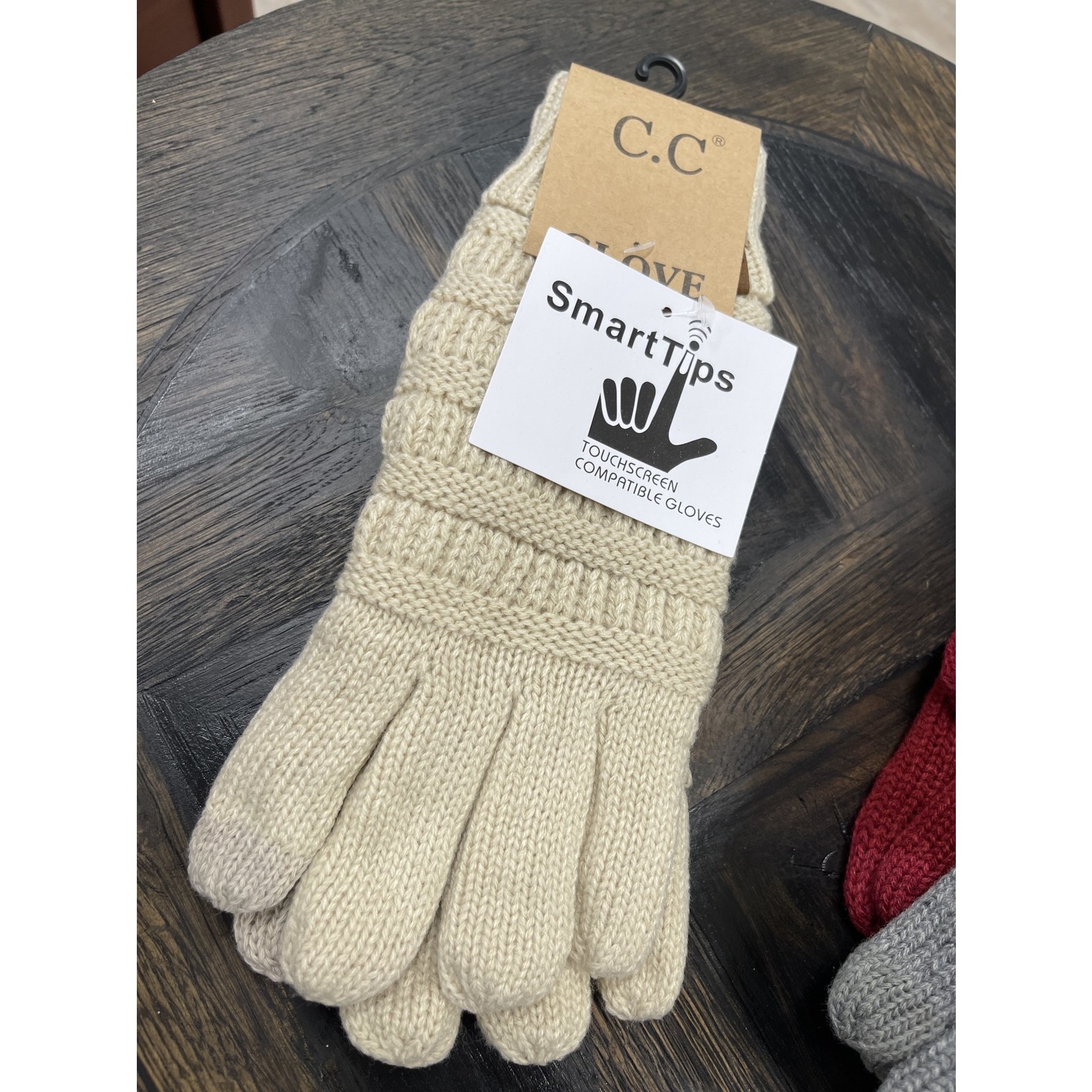 Hana / Faire C.C. Knitted Glove w/ Fleece Lining