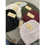 Hana / Faire C.C Mixed Soft Yarn Knit Beanie