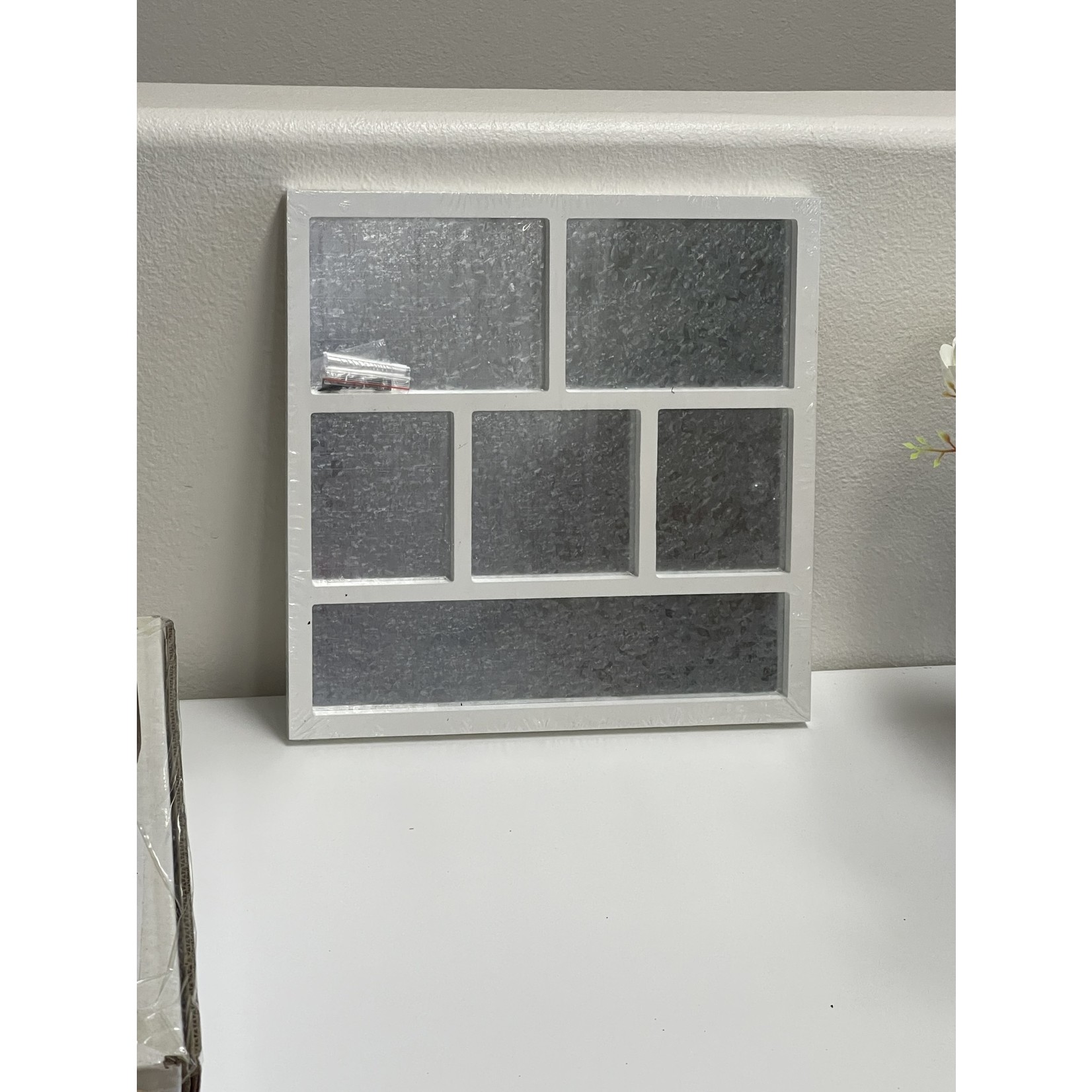 Foundations Decor Magnetic Shadow Box - White