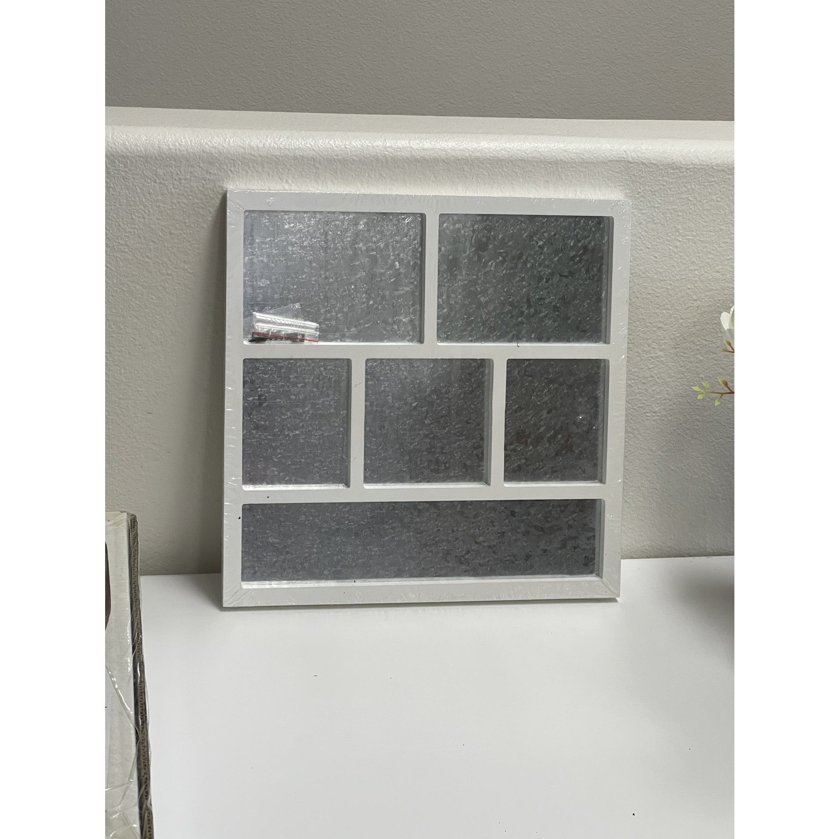 Foundations Decor Magnetic Shadow Box - White